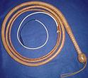 10ft Natural Tan 12 plait Indiana Jones Bullwhip 3C